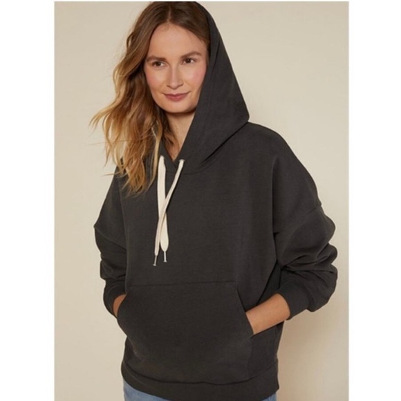 Outerknown Jackets & Blazers - Outerknown Red Second Spin Organic Cotton Lyocell Pull Over Lounge Hoodie S